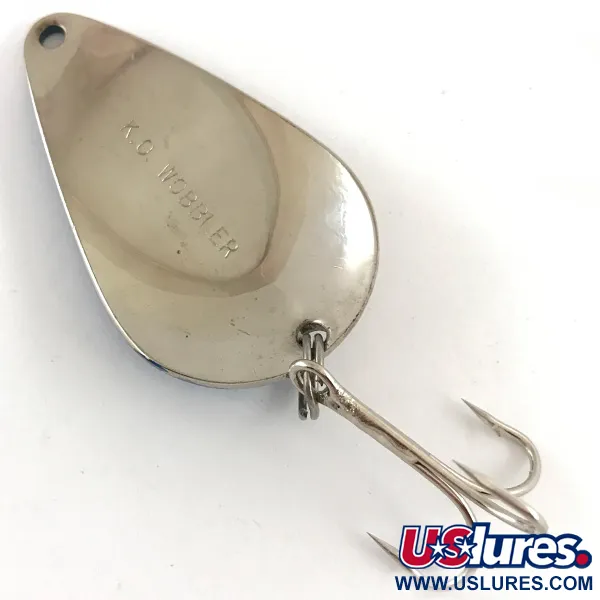 Acme K.O. Wobbler, nikiel/niebieski, 21 g błystka wahadłowa #4251