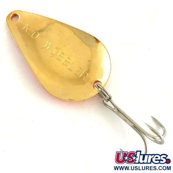 Acme K.O. Wobbler, złoty/pomarańczowy, 14 g błystka wahadłowa #4268