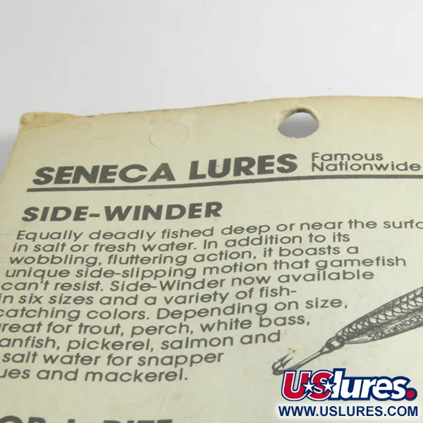 Seneca Little Cleo (Hula Girl), żółty/zielony/nikiel, 14 g błystka wahadłowa #4286