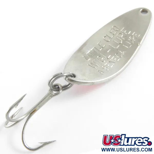 Seneca Little Cleo, pomarańczowy/nikiel, 7 g błystka wahadłowa #4339