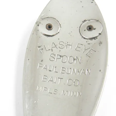 Paul Bunyan Flash eye spoon, nikiel/czerwone oczy, 21 g błystka wahadłowa #4353