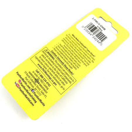 Panther Martin 2​ UV (świeci w ultrafiolecie), tęcza UV - świeci w ultrafiolecie, 2,5 g błystka obrotowa #4357