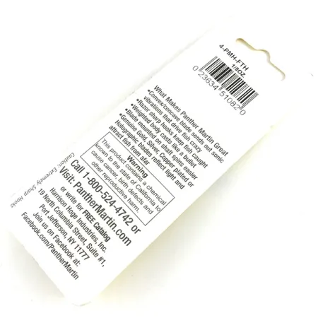 Panther Martin 4 UV (świeci w ultrafiolecie), tęcza UV - świeci w ultrafiolecie, 4 g błystka obrotowa #4359