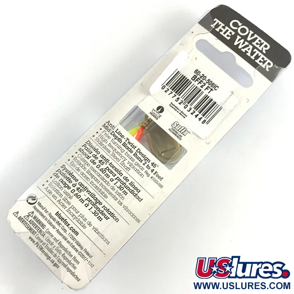 Blue Fox Super Vibrax 2 UV (świeci w ultrafiolecie), 6 g błystka obrotowa #4366