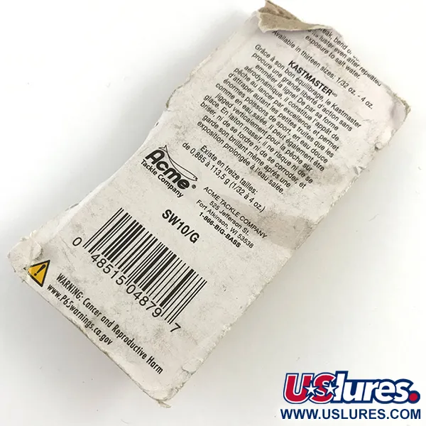 Acme Kastmaster, złoto, 7 g błystka wahadłowa #4384