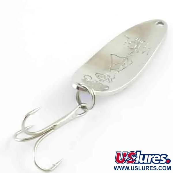 Seneca Little Cleo (Hula Girl), nikiel/niebieski, 10 g błystka wahadłowa #4391