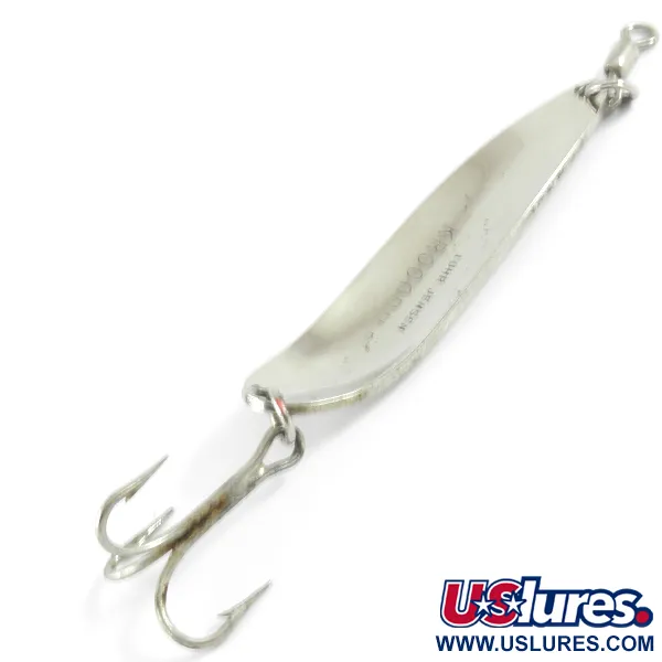 Luhr Jensen Krocodile DIE #5, nikiel/czerwony, 31 g błystka wahadłowa #4429