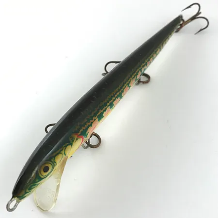 Rapala Original Floater, czerwony/złoty/zielony, 7 g wobler #4453