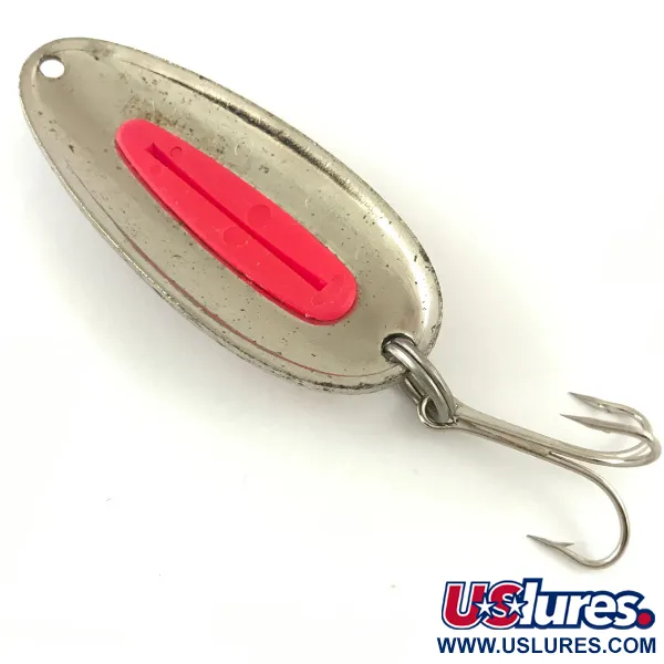  Blue Fox Pixee UV (świeci w ultrafiolecie), młotkowany nikiel/różowy, 24 g błystka wahadłowa #4474