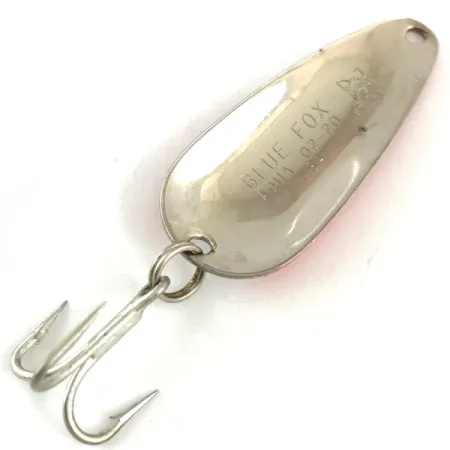 Blue Fox Aqua Spoon, czerwony/biały/nikiel, 7 g błystka wahadłowa #4487