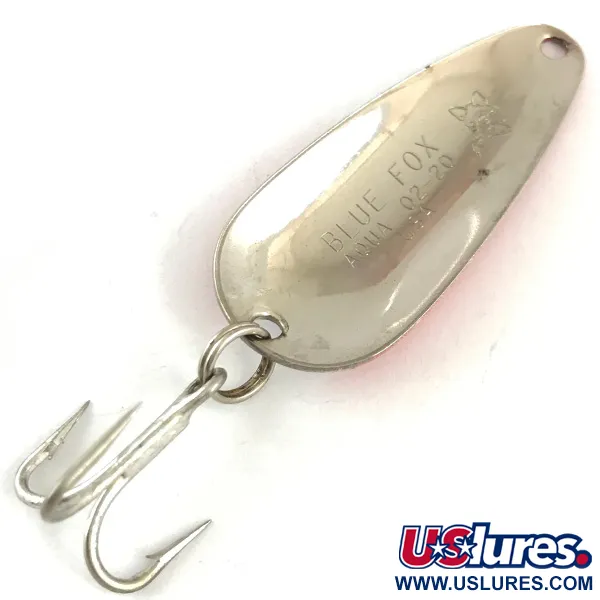  Blue Fox Aqua Spoon, czerwony/biały/nikiel, 7 g błystka wahadłowa #4487