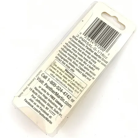 Panther Martin 2​, złoty/czerwony, 2,5 g błystka obrotowa #4540