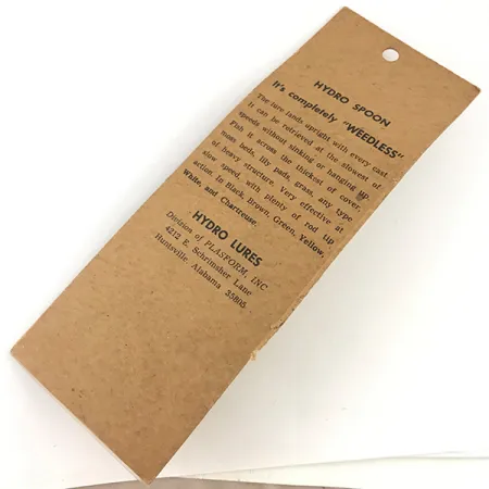 Hydro Lures ​Błystka antyzaczepowa Hydro Spoon, zielono-brązowy, 14 g błystka wahadłowa #14439