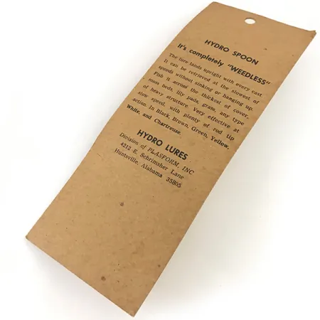 Hydro Lures Błystka antyzaczepowa Hydro Spoon, żółty, 14 g błystka wahadłowa #4559