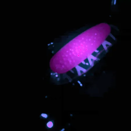 Blue Fox Pixee UV (świeci w ultrafiolecie), nikiel/różowy, 14 g błystka wahadłowa #4558