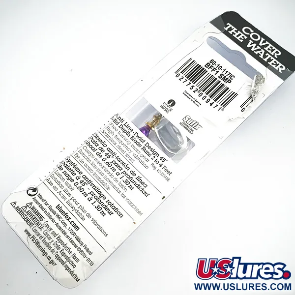 Blue Fox Super Vibrax 1, fioletowy/srebrny, 4 g błystka obrotowa #4578