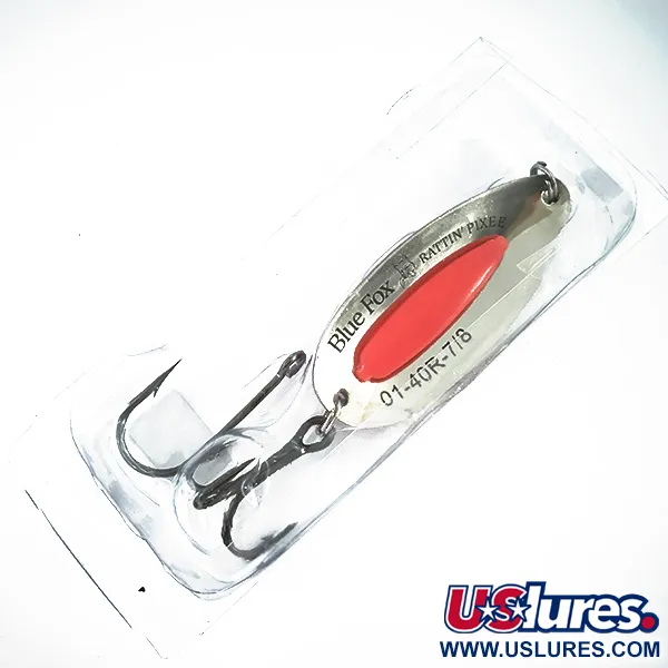  Blue Fox Rattlin Pixee UV (świeci w ultrafiolecie), nikiel/neonowy różowy, 24 g błystka wahadłowa #4576