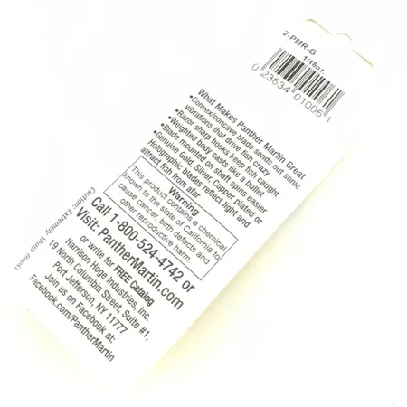 Panther Martin 2​, złoto, 2,5 g błystka obrotowa #4582