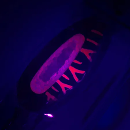 Blue Fox Rattlin Pixee UV (świeci w ultrafiolecie), nikiel/różowy, 24 g błystka wahadłowa #4589