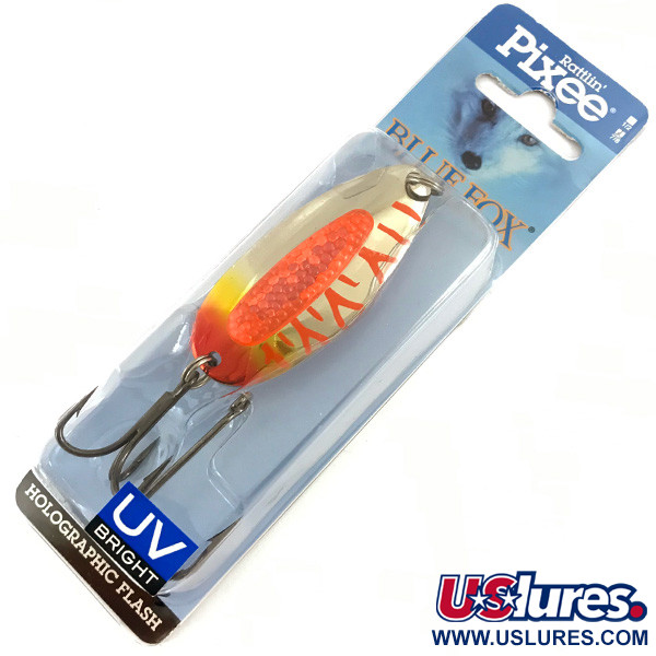  Blue Fox Rattlin Pixee UV (świeci w ultrafiolecie), nikiel/różowy, 24 g błystka wahadłowa #4589