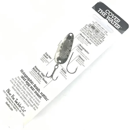 Blue Fox Rattlin Pixee UV (świeci w ultrafiolecie), niebiesko-żółty, 24 g błystka wahadłowa #4590