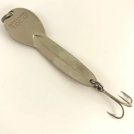 Loco 4 Glen Evans, nikiel/czerwony, 23 g błystka wahadłowa #4600