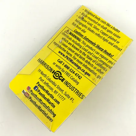 Panther Martin 4, pstrąg (trout), 4 g błystka obrotowa #4601