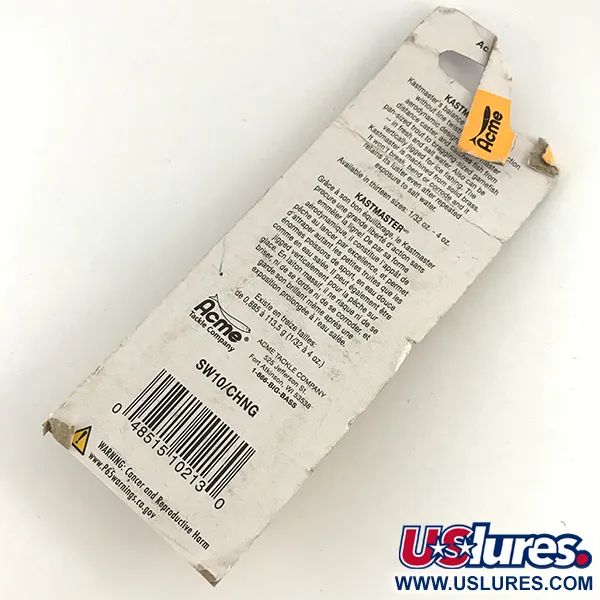 Acme Kastmaster, nikiel/zielony, 7 g błystka wahadłowa #4608