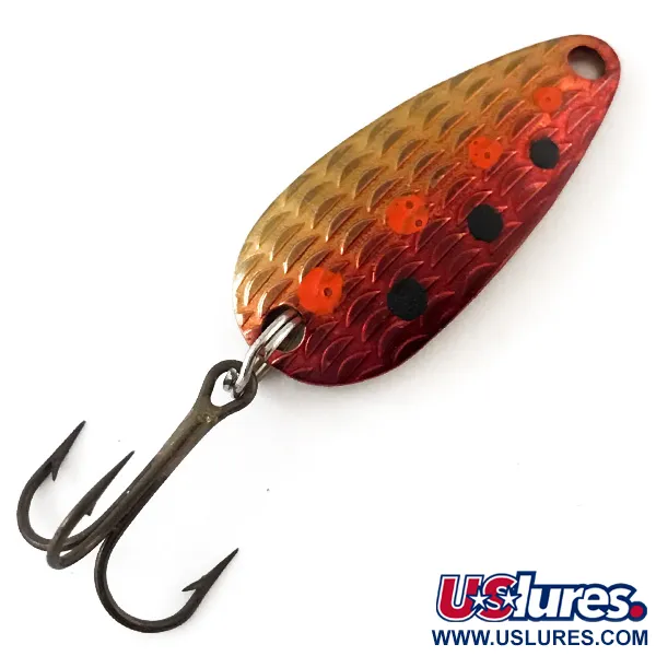  Thomas Cyclone, czerwony pstrąg/złoty, 4,3 g błystka wahadłowa #4616