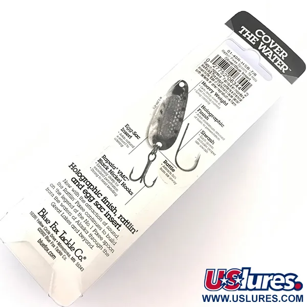  Blue Fox Rattlin Pixee, tęczowy śledź/niebieski, 24 g błystka wahadłowa #4620