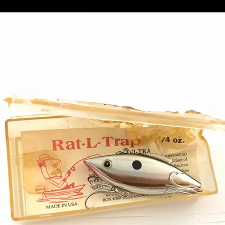 Bill Lewis Rat-L-Trap, srebro, 10 g wobler #4622