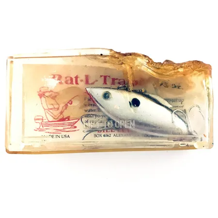 Bill Lewis Rat-L-Trap, srebro, 10 g wobler #4622