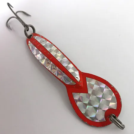 Glen Evans Loco 4 UV (świeci w ultrafiolecie), mosiądz/czerwony UV - świeci w ultrafiolecie, 23 g błystka wahadłowa #4646