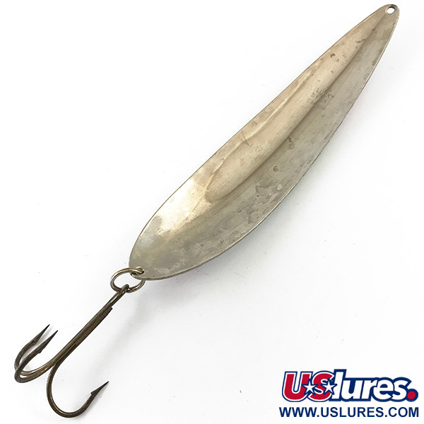 Lucky Strike LUCKY STRIKE CANOE WOBBLER, biała perła/nikiel/czerwony, 45 g błystka wahadłowa #4647