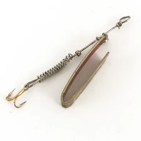 South Bend Super Duper 500, mosiądz/czerwony, 1,4 g błystka wahadłowa #4684