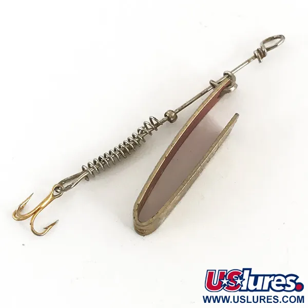 South Bend Super Duper 500, mosiądz/czerwony, 1,4 g błystka wahadłowa #4684