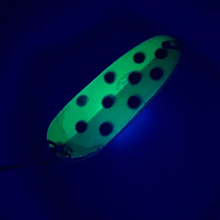 Andy Reekers UV (świeci w ultrafiolecie), żółty/zielony/nikiel, 7 g błystka wahadłowa #4691