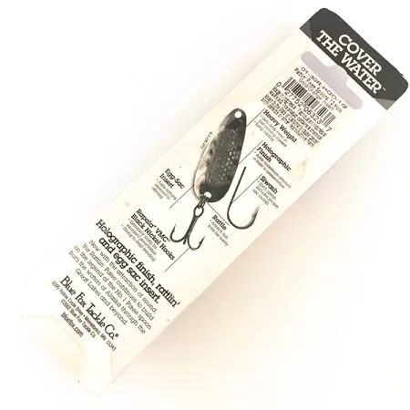 Blue Fox Rattlin Pixee UV (świeci w ultrafiolecie), złoty/czerwony, 14 g błystka wahadłowa #4749