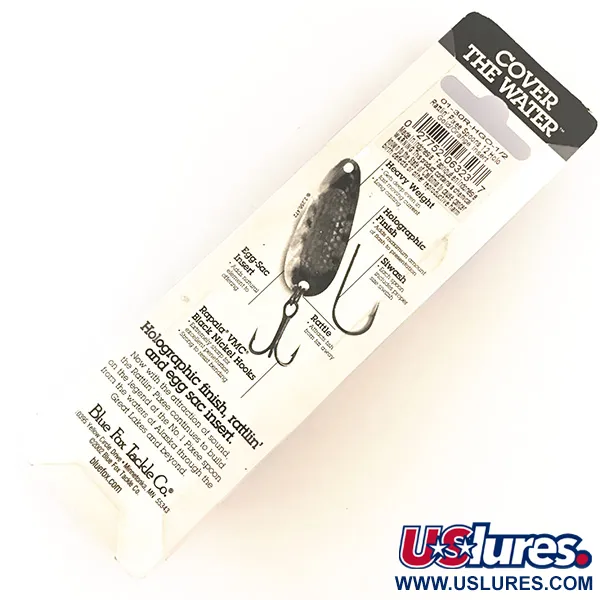  Blue Fox Rattlin Pixee UV (świeci w ultrafiolecie), złoty/czerwony, 14 g błystka wahadłowa #4749