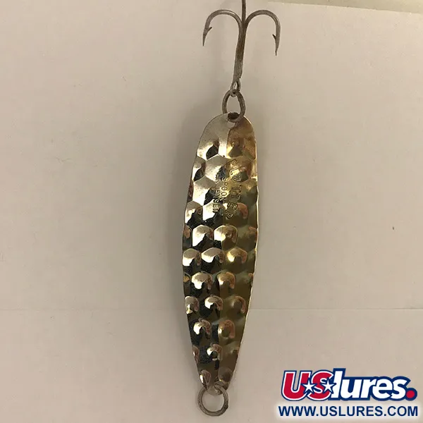 Luhr Jensen Flutter Spoon, młotkowane srebro/złoto, 5 g błystka wahadłowa #4750