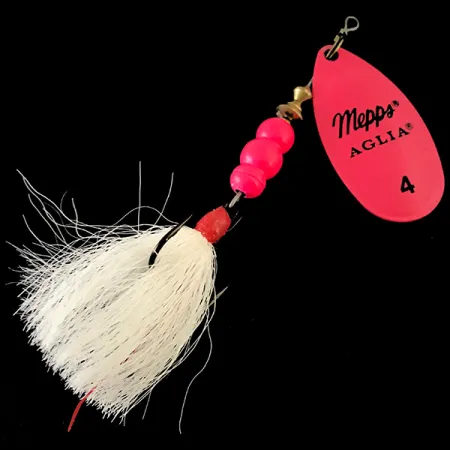 Mepps Aglia 4 dressed UV (świeci w ultrafiolecie)