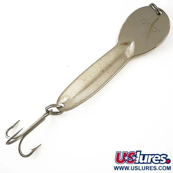 Glen Evans Loco 4 UV (świeci w ultrafiolecie), nikiel/żółty/hologram, 23 g błystka wahadłowa #4760