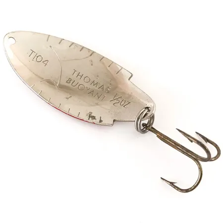 Thomas Buoyant, nikiel/czerwony/żółty/czarny, 14 g błystka wahadłowa #4769