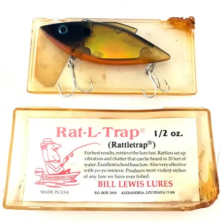 Bill Lewis Rat-L-Trap, lustrzany żółto-zielony, 14 g wobler #4794