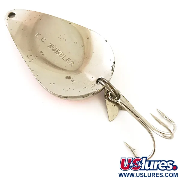 Acme K.O. Wobbler, nikiel/pomarańczowy, 21 g błystka wahadłowa #4806