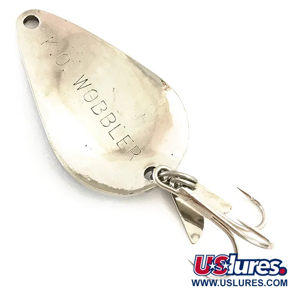 Acme K.O. Wobbler, nikiel/niebieski, 14 g błystka wahadłowa #4807