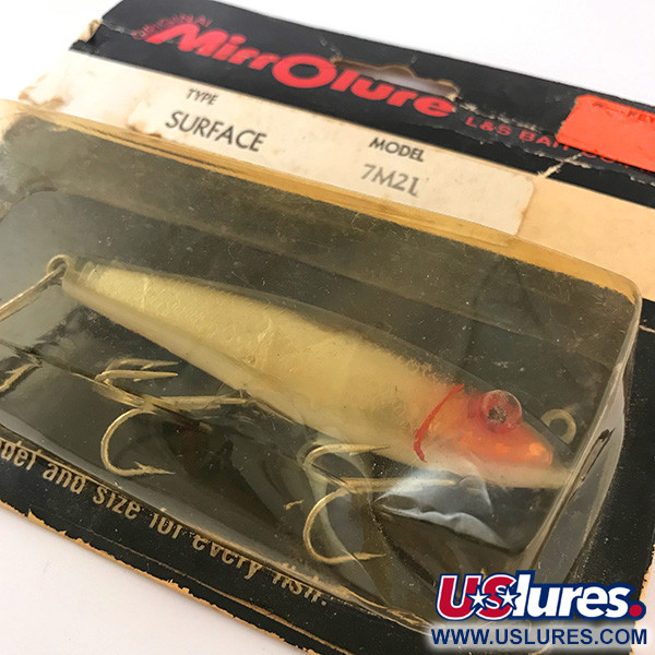 L&S Bait Mirro lure MirrOlure, srebrny/czerwony, 11 g wobler #4824