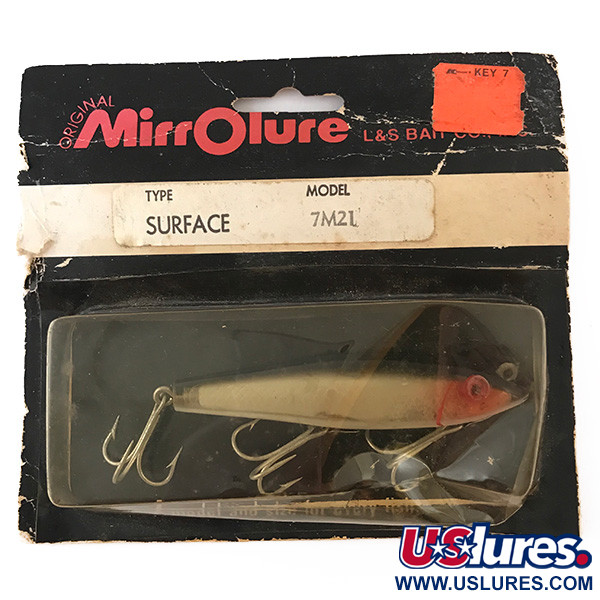 L&S Bait Mirro lure MirrOlure, srebrny/czerwony, 11 g wobler #4824