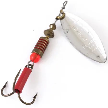 Mepps Aglia Long 2, srebro, 7,4 g błystka obrotowa #4835