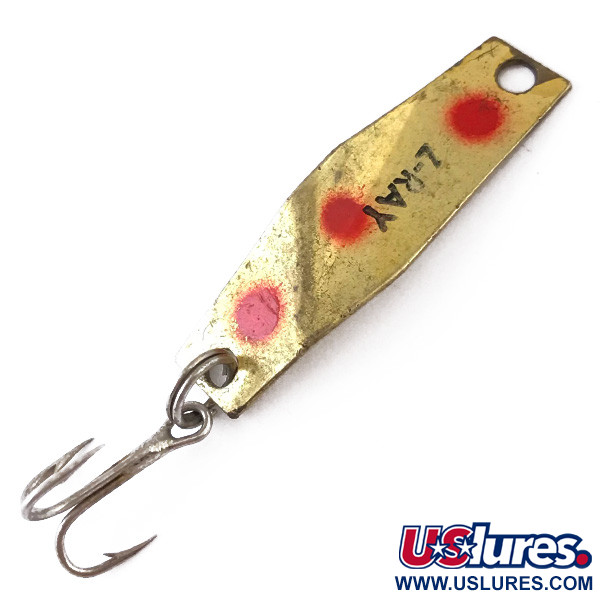 Z-RAY Lures Z-RAY, mosiądz/czerwony, 1,5 g błystka wahadłowa #4837